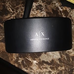 Armani Exchange sunglasses case